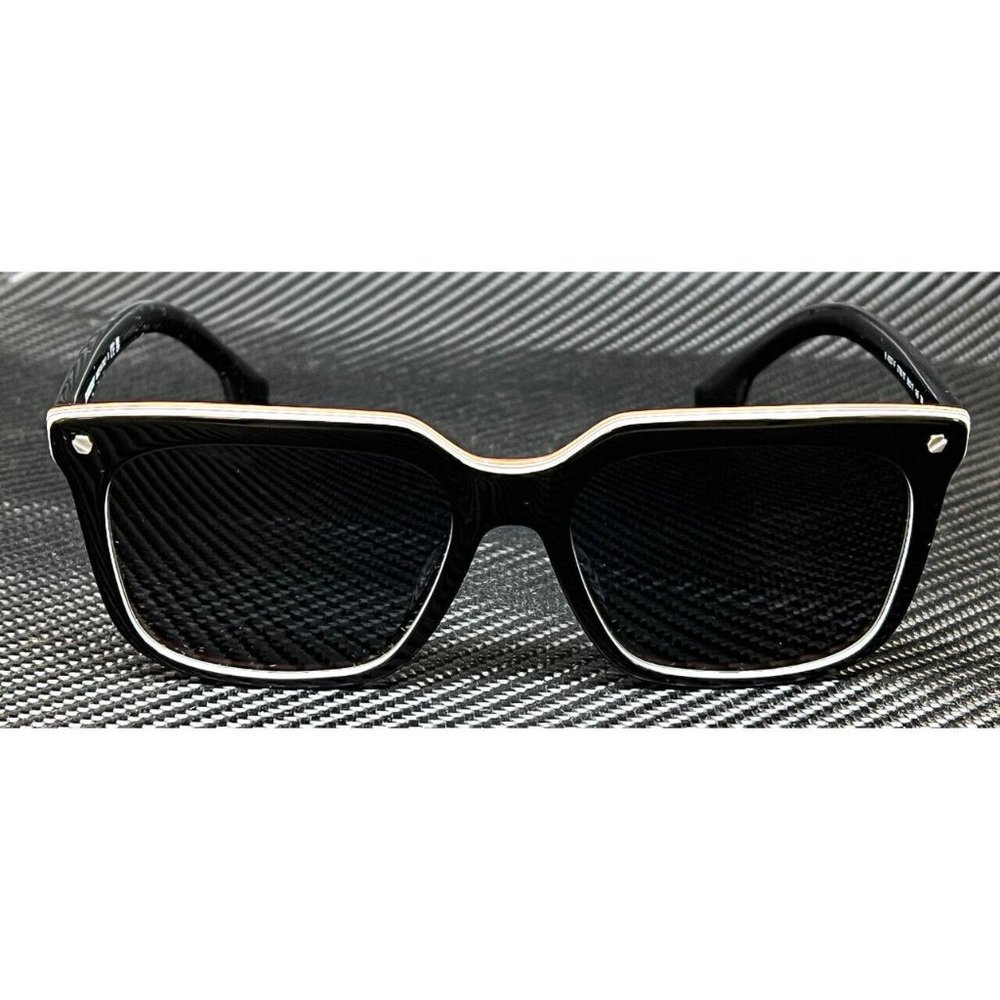 Burberry Mens Black 56mm Sunglasses - Picture 2 of 5